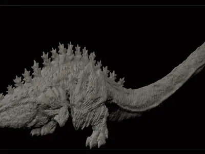 Shin Godzilla 2nd Form 3D print model