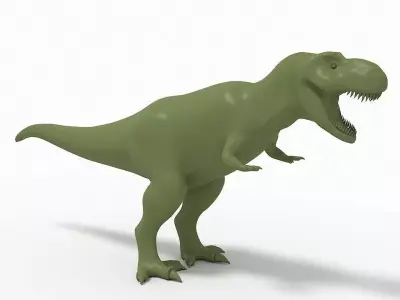 Trex dinosaur 3D model