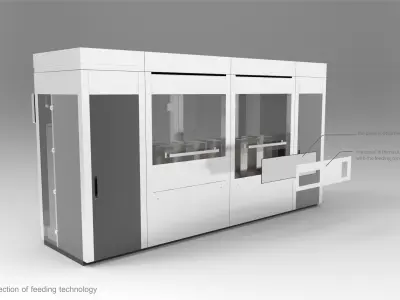 Modular Workstation 3D model