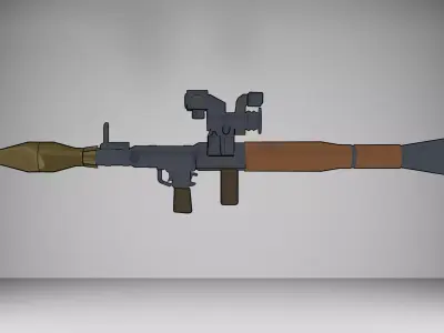 RPG-7 Low-poly 3D model order
