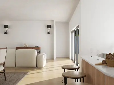 Hardie Stools 3D model