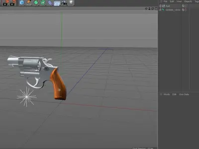 Revolver model 3D model