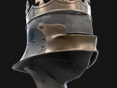 Richard III Helmet  3D print model