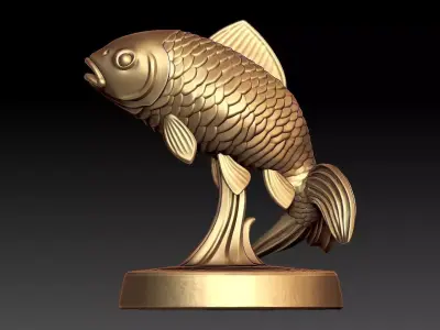 Fish model Free 3D model