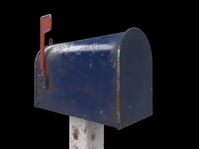 personal mail box 3D model