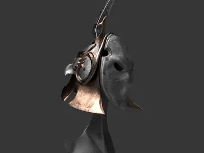Boobi series - Armor A 3D model