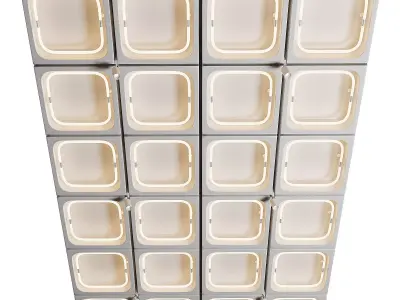 Ceiling 11 Low-poly 3D model