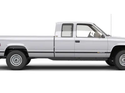CHEVROLET SILVERADO 2500 1988 3D model