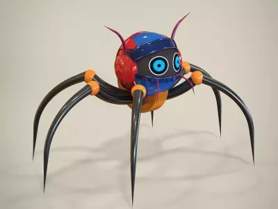 Spider Robot 3D model order