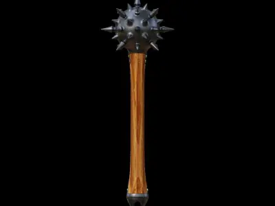Battle mace 3D model