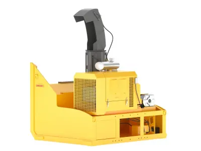 Contant C-1016D Snowblower 3D model