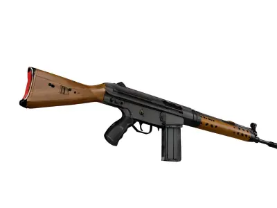 Heckler  G3 rifle  3D model