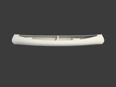 RedWood Canoe Boat 3D model