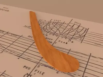 Copenhagen ship curves Free 3D model