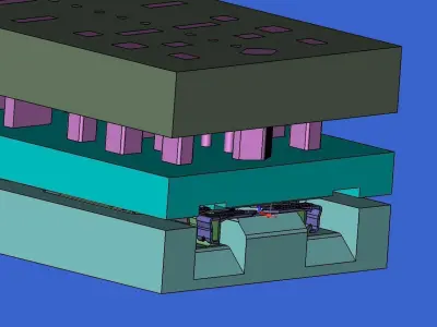 AGRAFE2 circuit board Free 3D model