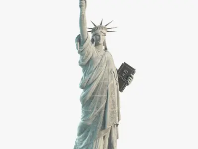 Statue of Liberty 3D model by mrRID