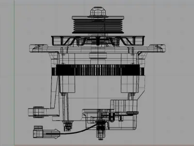 Alternator Free 3D model