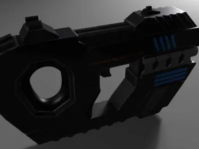 Sci Fi Energy Pistol 3D model