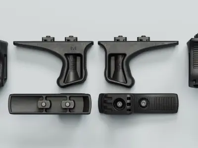 M-LOK - BCM KAG - Replica Low-poly 3D model