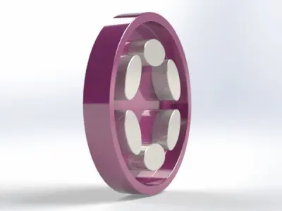 DOT 3D Part STL and IGES 3D print model 3D print model