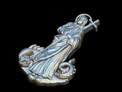  Saint Martha of Bethany 3D print model