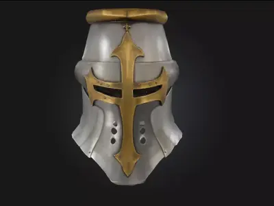 Eternal Sentinel Futuristic Guardian Armor Model 3D model
