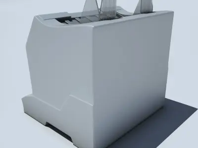Currency Counting Machine 3D model