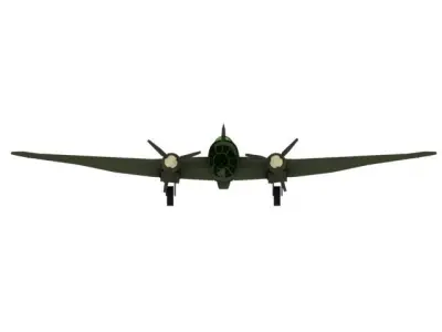 AIRCRAFT HEINKE 3D model
