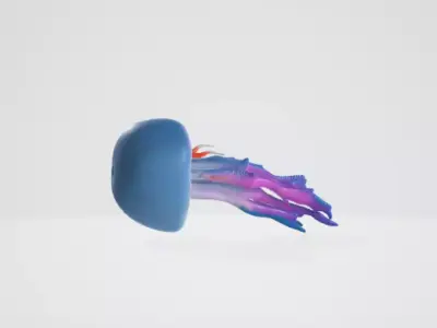 Jellyfish 3D model purchase