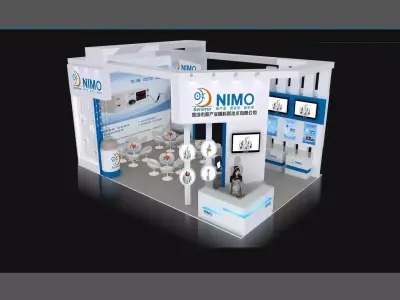 Exhibition - Area - 9X6-3DMAX2009-076 3D model