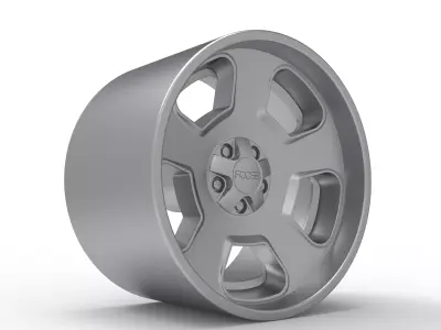 FOOSE FURY CONCAVE-v2 WHEEL 3D PRINT MODEL  3D print model