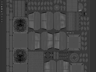 Battle Hammer - Low Poly Game Ready Low-poly 3D model