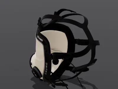 Mask 3D Model Low-poly 3D model