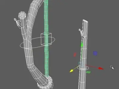 Bow and arrow 3D model buy