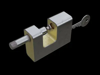 Viro Padlock 3D model