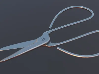 Scissors 3D model 3D model