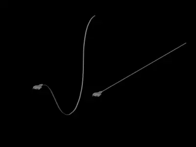 Power Plug Low-poly 3D model