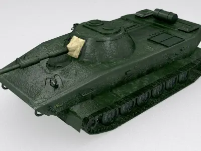 PT-85 North Korea Low-poly 3D model buy
