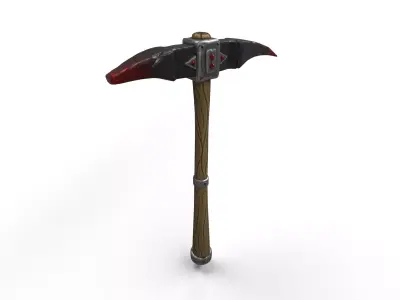 Gem Pickaxe 3D model
