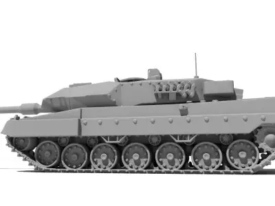 TANK LEOPARD 2A6 for 3D print 3D print model
