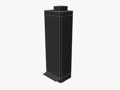 JetSet House Low-poly 3D model