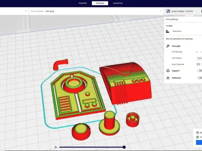 scifi kitbash project part 4 3D print model