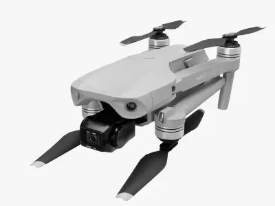 DJI Mavic Air 2  3D model