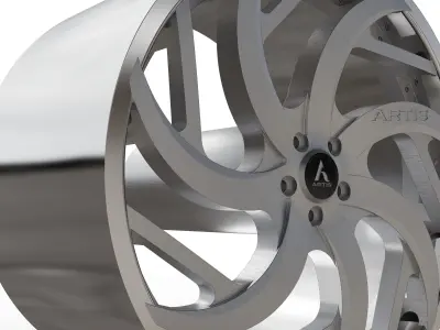 ARTIS SIN CITY WHEEL 3D MODEL 3D model