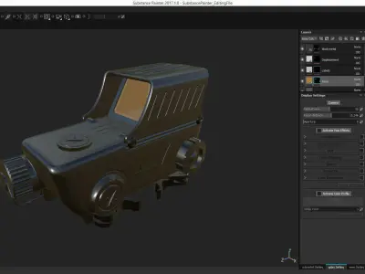 Meprolight Mepro M5 Red Dot Sight 3D model