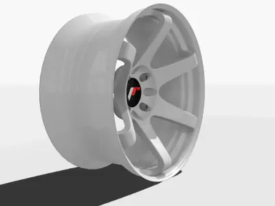Japan Racing 3 - JR3 Free low-poly 3D model