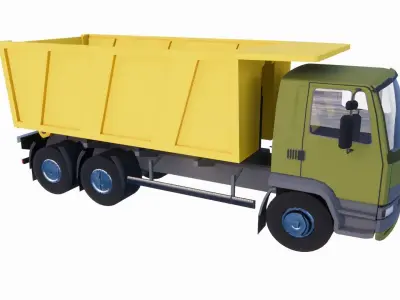 heavy tank truck  3D print model