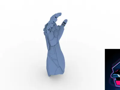 IRONMAN MK 85 GAUNTLET READY TO 3D PRINT 3D model