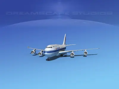Boeing 747-400 Air China Cargo 3D model