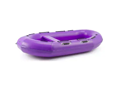 Vibrant Purple Raft model pack Low-poly 3D model